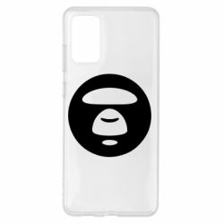 Чехол для Samsung S20+ Logo Bape Monkey - PrintSalon