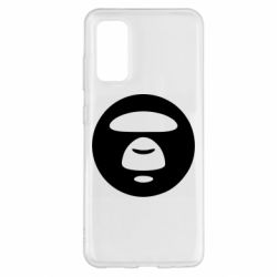 Чехол для Samsung S20 Logo Bape Monkey - PrintSalon