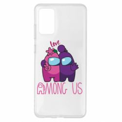 Чехол для Samsung S20+ Love is Among Us - PrintSalon