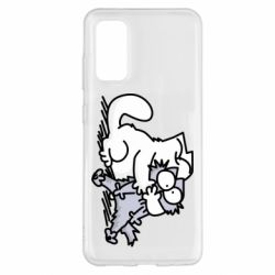 Чохол для Samsung S20 Любов котів - PrintSalon