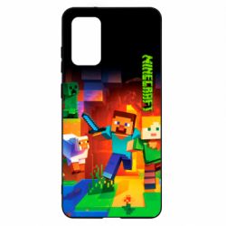 Чехол для Samsung S20+ Майнкрафт - PrintSalon