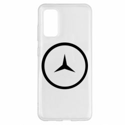 Чехол для Samsung S20 Mercedes new logo - PrintSalon