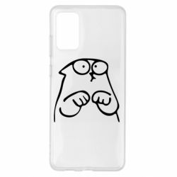 Чехол для Samsung S20+ Милый Кот Саймона - PrintSalon