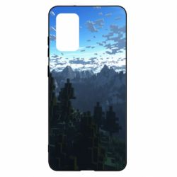 Чехол для Samsung S20+ Minecraft nature - PrintSalon
