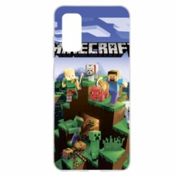 Чохол для Samsung S20 Minecraft Starter - PrintSalon