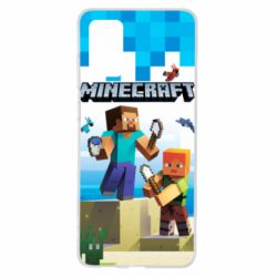 Чехол для Samsung S20+ Minecraft summer - PrintSalon