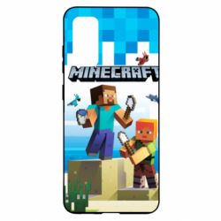 Чехол для Samsung S20 Minecraft summer - PrintSalon