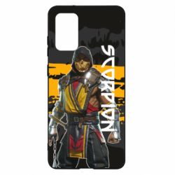 Чехол для Samsung S20+ Mortal Kombat-Scorpion-PrintSalon Чехол для Samsung S20+ Mortal Kombat-Scorpion