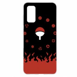 Чехол для Samsung S20 Naruto Sasuke Uchiha Sharingan - PrintSalon