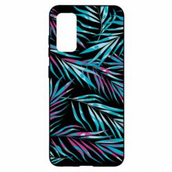 Чохол для Samsung S20 Neon Palm Leaves - PrintSalon