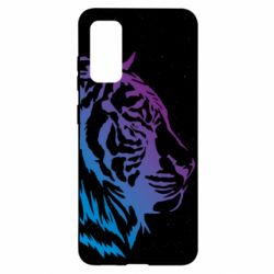 Чохол для Samsung S20 Neon Tiger - PrintSalon