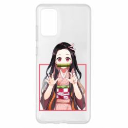 Чехол для Samsung S20+ Nezuko - PrintSalon