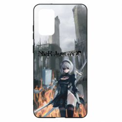 Чехол для Samsung S20+ Nier Automata 2B - PrintSalon