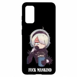 Чохол для Samsung S20 Nier. Fuck Mankind - PrintSalon