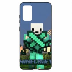 Чехол для Samsung S20+ Novaskin Minecraft - PrintSalon