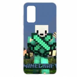 Чехол для Samsung S20 Novaskin Minecraft - PrintSalon
