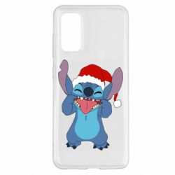 Чехол для Samsung S20 Новогодний Стич - PrintSalon