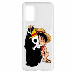 Чехол для Samsung S20 One piece chibi Luffy - PrintSalon