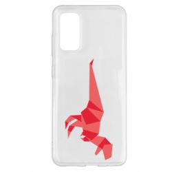 Чехол для Samsung S20 Origami dinosaur - PrintSalon