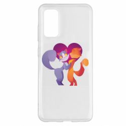 Чохол для Samsung S20 Парочка. Котики - PrintSalon