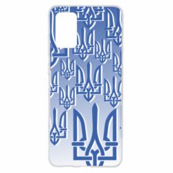 Чохол для Samsung S20+ Паттерн з гербом - PrintSalon