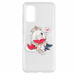 Чохол для Samsung S20 Паймон з кавуном - PrintSalon