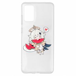 Чохол для Samsung S20+ Паймон з кавуном - PrintSalon