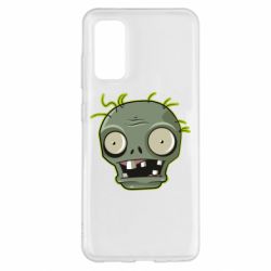 Чехол для Samsung S20 Plants vs zombie head - PrintSalon