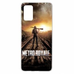 Чехол для Samsung S20+ Pubg Metro Royale - PrintSalon
