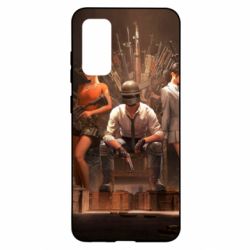 Чехол для Samsung S20 Pubg on the throne - PrintSalon