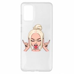 Чехол для Samsung S20+ Punk Girl - PrintSalon