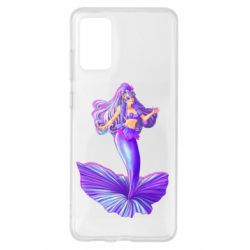 Чехол для Samsung S20+ Purple Mermaid Barbie - PrintSalon