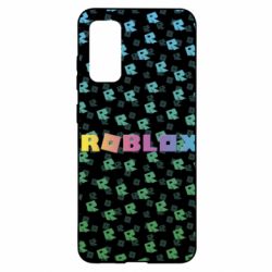 Чехол для Samsung S20 Roblox And Logo 3D - PrintSalon