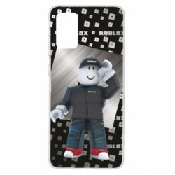 Чохол для Samsung S20+ Roblox And Metal Logo - PrintSalon