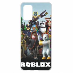 Чехол для Samsung S20+ Roblox персонажи - PrintSalon