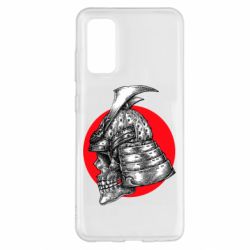 Чехол для Samsung S20 Samurai skull - PrintSalon