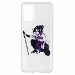 Чехол для Samsung S20+ Sasuke with katana - PrintSalon