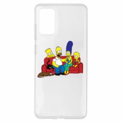 Чехол для Samsung S20+ Simpsons At Home - PrintSalon