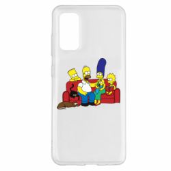 Чехол для Samsung S20 Simpsons At Home - PrintSalon