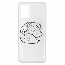 Чехол для Samsung S20+ Sleeping fox - PrintSalon
