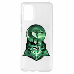 Чохол для Samsung S20+ Slytherin collage - PrintSalon
