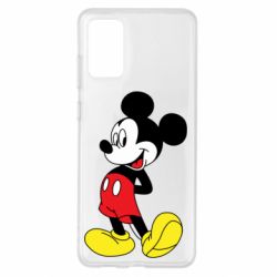 Чехол для Samsung S20+ Smiling Mickey - PrintSalon