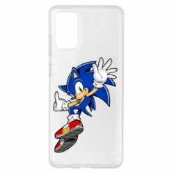 Чехол для Samsung S20+ Sonic and the jump - PrintSalon