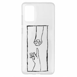 Чехол для Samsung S20+ Сreation meow - PrintSalon