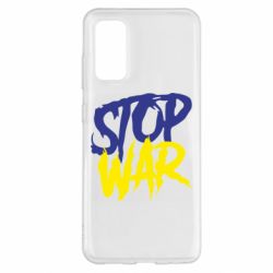 Чехол для Samsung S20 Stop this war - PrintSalon