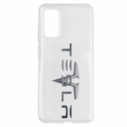 Чехол для Samsung S20 Tesla Car logo - PrintSalon