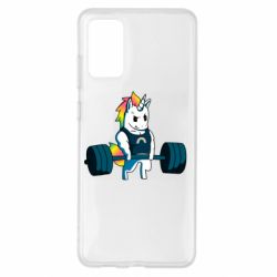 Чехол для Samsung S20+ The unicorn is rocking - PrintSalon