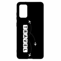 Чехол для Samsung S20+ Travel and airplanes - PrintSalon