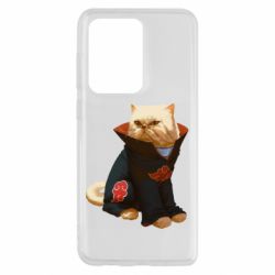 Чехол для Samsung S20 Ultra Akatsuki angry cat - PrintSalon