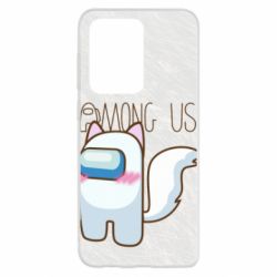 Чохол для Samsung S20 Ultra Among us cute cat - PrintSalon